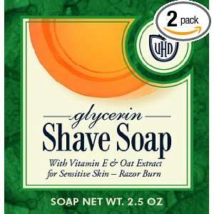  van der Hagen Glycerine Shave Soap   2 Pack Health 
