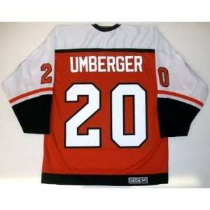 Umberger Philadelphia Flyers Ccm Jersey Orange X Large   Sports 