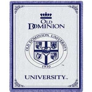 Fine Art Tapestry Old Dominion Univ Seal Throw Rectangle 48.00 x 69.00 