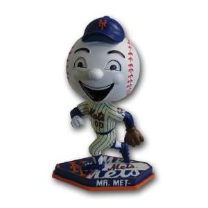 2011 Forever MLB Plate Base Bobblehead   New York Mets   Mascot