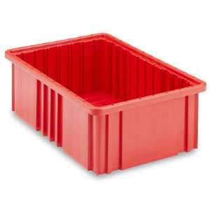  15 x 9 x 6 Red Divider Box