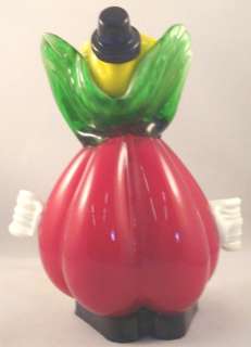 Murano Red Pepper Style Glass Clown Figurine  