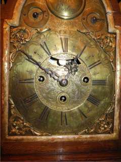 Early Vienna Verge Bracket Clock ¼ strike c1750 NoRes  