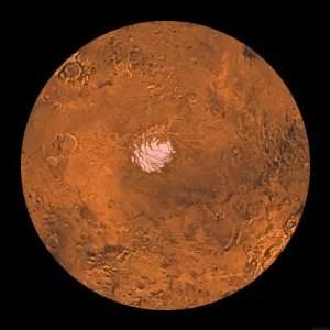  Mare Australe Region of Mars Premium Poster Print by 