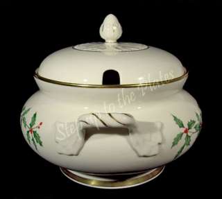   of the holiday pattern is undoubtedly the soup tureen crafted of