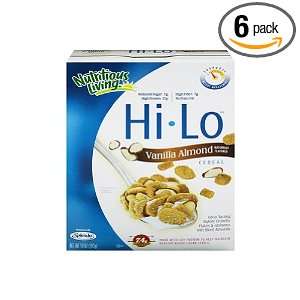 Nutritious Living Hi Lo Vanilla Almond Cereal, 10 Ounce Units (Pack of 