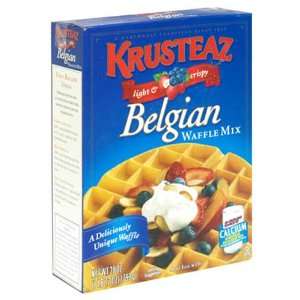 Krusteaz Waffle Mix   Belgian, 5 Pounds  Grocery & Gourmet 
