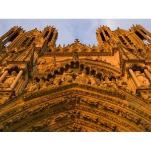 of Notre Dame, Unesco World Heritage Site, Reims, Haute Marne, France 