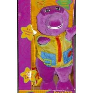   Barney the Purple Dinosaur Stuffed Animal with Bonus Video Toys