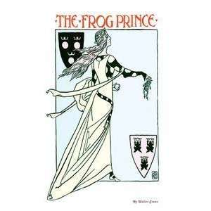  Vintage Art Frog Prince   09598 9