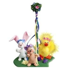  Annalee Mobilitee Doll Easter Spring Maypole Frolic 
