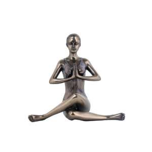 5.5 inch Woman Figure in Yoga Cow Position Collectible 