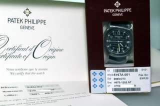 PATEK PHILIPPE AQUANAUT 5167A 001 UNWORN Factory Sealed with Box 