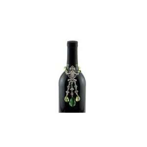 Wine Bottle Jewelry Fleur di Lis In PVC Box  Kitchen 