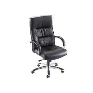 Lorell  Exec. Hi Back Chair, 25 1/2x28x42 1/2 45 1/4, BK Leather 