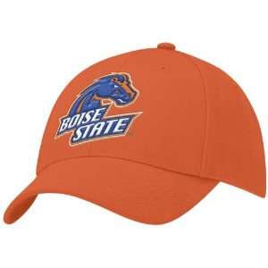  Nike Boise State Broncos Orange Swoosh Flex Fit Hat 