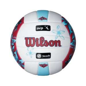  Wilson AVP Floral Blue Volleyball 