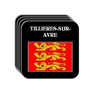   Upper Normandy)   TILLIERES SUR AVRE Set of 4 Mini Mousepad Coasters