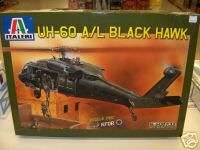 ITALERI 1/35 UH 60 A/L BLACKHAWK MODEL KIT HELICOPTER  