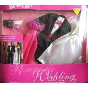  Barbie & Ken Romantic Wedding Fashion Gift Set 