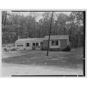   Berry, Huntington, Long Island, New York. Colonial type 1952 Home
