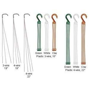  Basket Hangers   4 Wire   22 long, 10 each