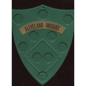 1962 Salada Baseball Coin Team Shield Cleveland Indians   MLB 