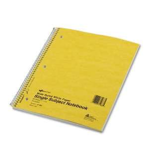    National Brand   Subject Wirebound Notebook, Wide/Margin Rule 