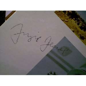  Jessel, George Seeing Israel LP Signed Autograph Color 