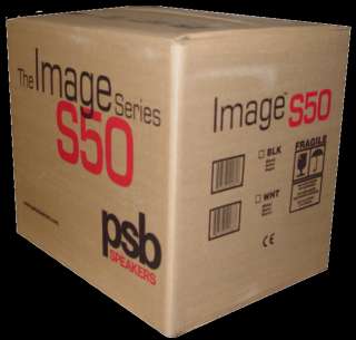 PSB IMAGE S50 SURROUND SPEAKERS Pr. {BRAND NEW} White  
