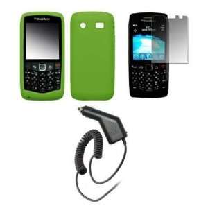  BlackBerry Pearl 3G 9100   Premium Neon Green Soft 