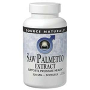 Saw Palmetto Ext 320 mg 60 + 30 SoftGels Source Naturals 