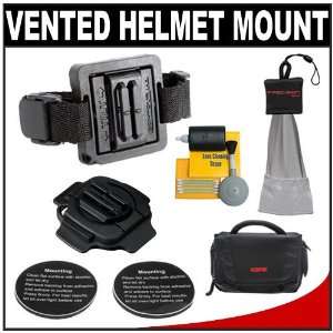  Contour Vented Helmet Mount with Rotating Flat Surface 