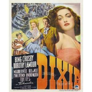  Dixie (1943) 27 x 40 Movie Poster Style B