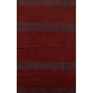  Momeni Sydney Garnet Red Stripes Transitional 9 x 13 Rug 