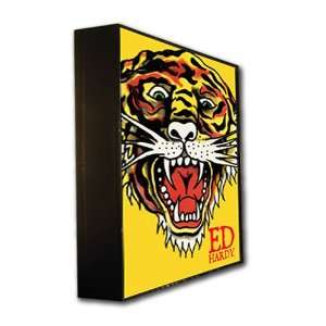  Ed Hardy Tiger Open Mouth Light Box