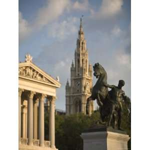 Parliament Buildings and Town Hall, Vienna, Austria Photographic 