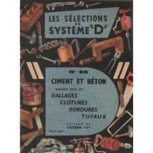   faire des dallages, clotures, bordure, tuyaux collectif Books