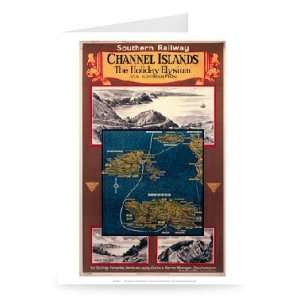  Channel Island Holiday Elysium   Via   Greeting Card 