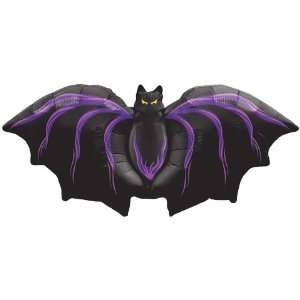  Halloween Balloons   Gothic Bat Helium Shape Toys & Games