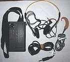 Audex infrared receiver REC T2 w/ headphones / T Coil Neckloop 