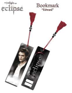 ECLIPSE Twilight BOOKMARK Edward Cullen Rob Pattinson N  