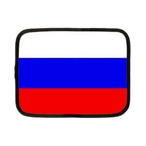 Russia Flag Neoprene Ipad Tablet Laptop Netbook Kindle Nook Case 