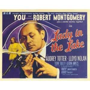 Lady in the Lake Movie Poster (11 x 14 Inches   28cm x 36cm) (1947 