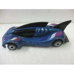    Blue Shark Car With Purple Stripes Matchbox Car Toys & Games