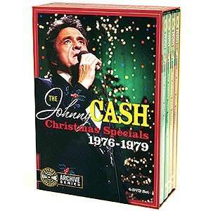 Johnny Cash Christmas Dvd Set/4 Man In Black 70s  Kitchen 