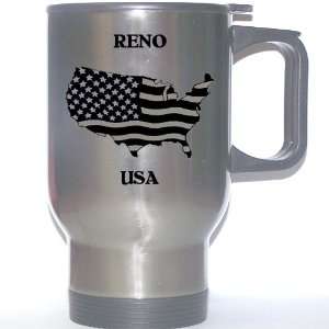  US Flag   Reno, Nevada (NV) Stainless Steel Mug 