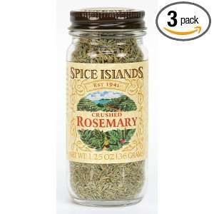 Spice Islands Rosemary, Crushed, 1.25 Ounce (Pack of 3)  