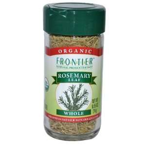 Frontier Rosemary Leaf Whole CERTIFIED ORGANIC 0.85 oz. Bottle  