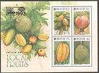 Singapore Stamps Bangkok93 Fruits Souvenir Sheet MNH